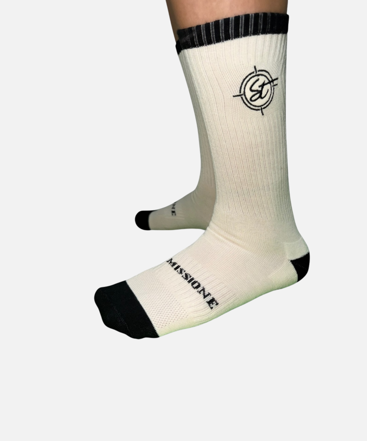 CHAUSSETTES CREW SOLDATO BEIGE.