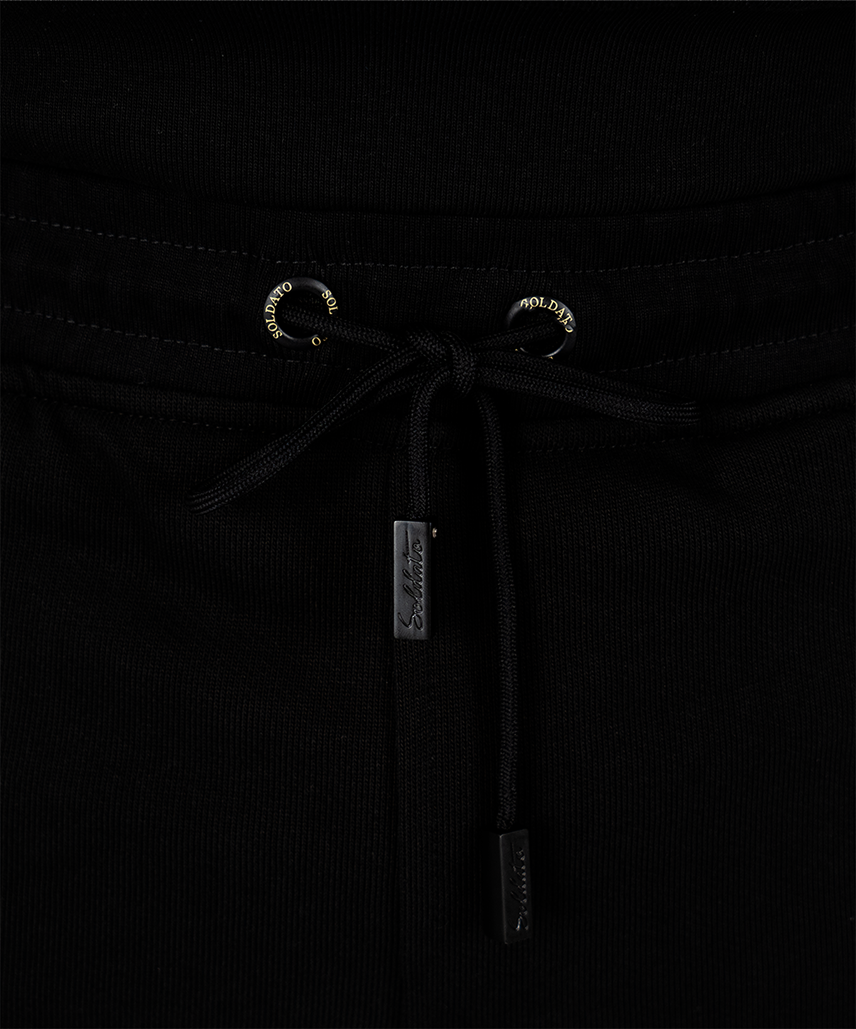Black Jogger Short